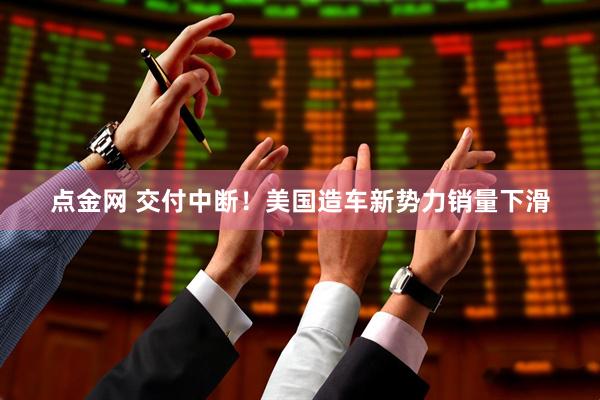 点金网 交付中断！美国造车新势力销量下滑